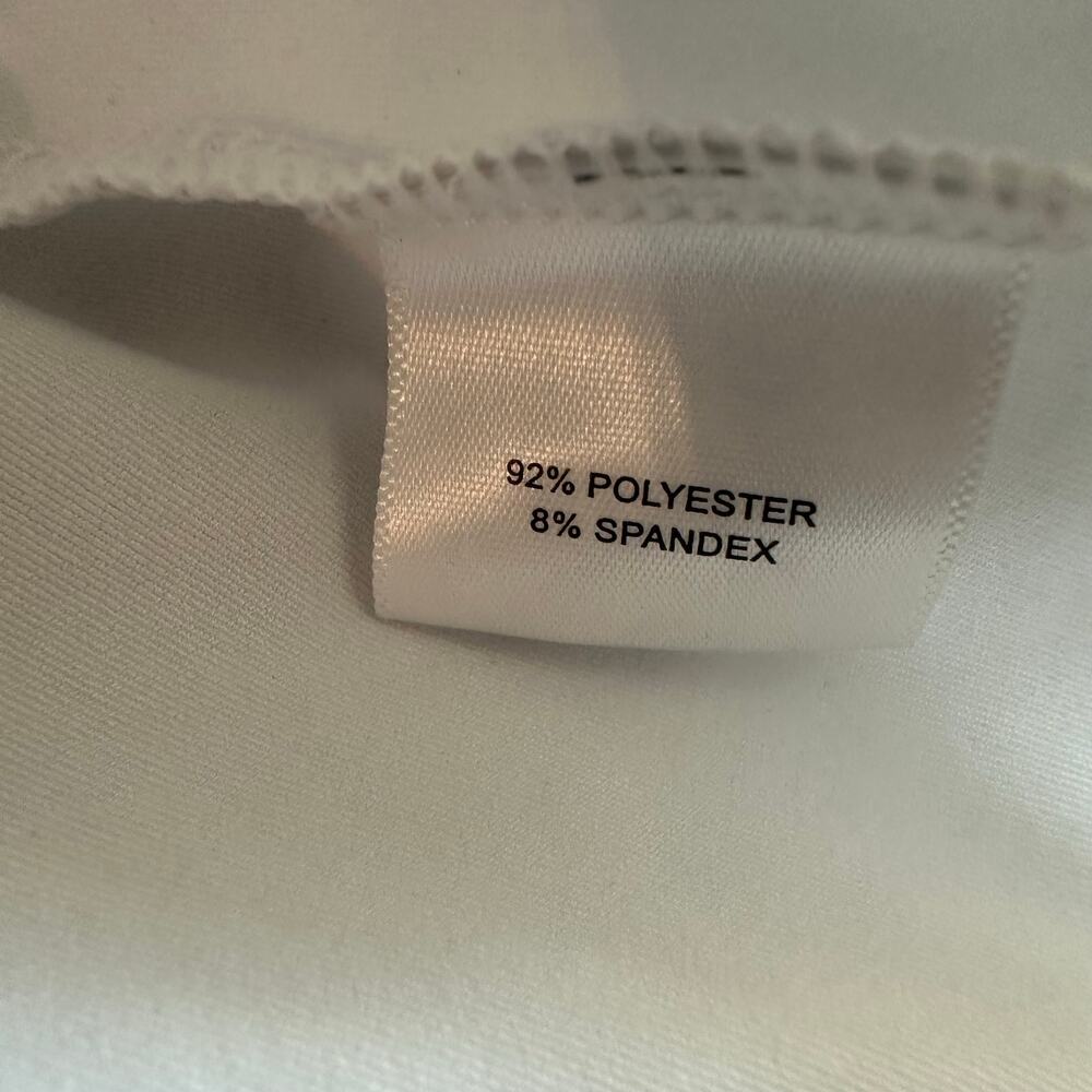 Peter Millar Summer Comfort White, Short Sleeve Golf Polo- M - Picture 8 of 12
